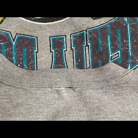 Vintage Anaheim Mighty Ducks crewneck sweatshirt retro throwback LA NHL Hockey - Picture 8 of 8